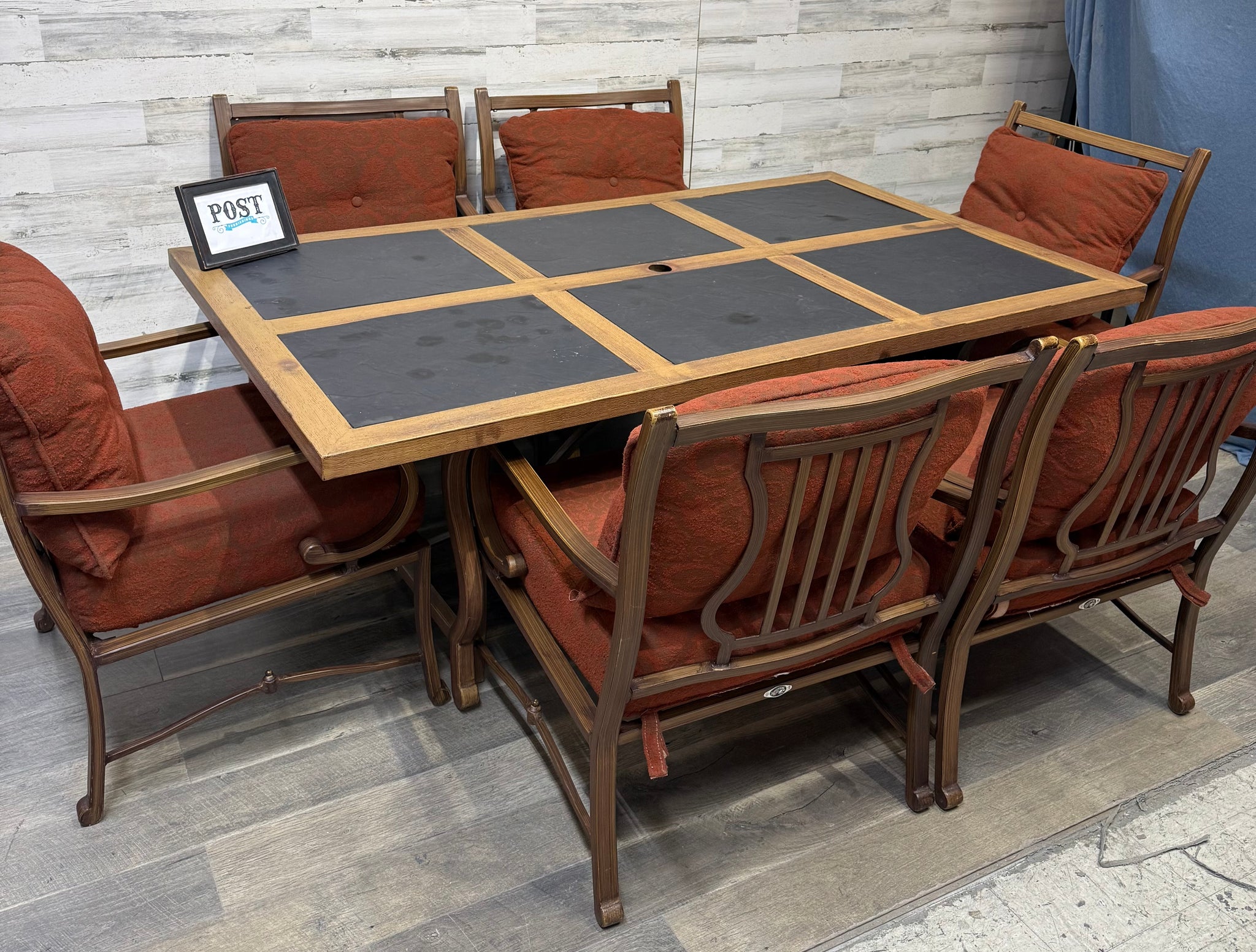 Hampton Bay 7pc Outdoor Table & Chairs