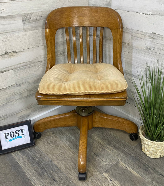 Oak Office Chair