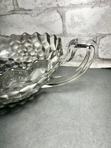 Fostoria Glass Candy Dish Boat