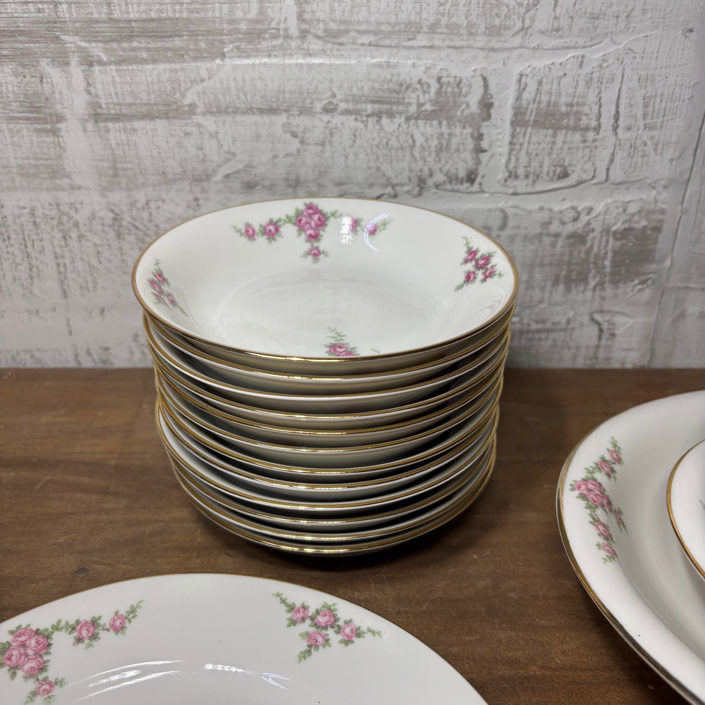 Vintage Heinrich & Co H&Co ROSALINDA Selb Bavaria Germany Fine China Set