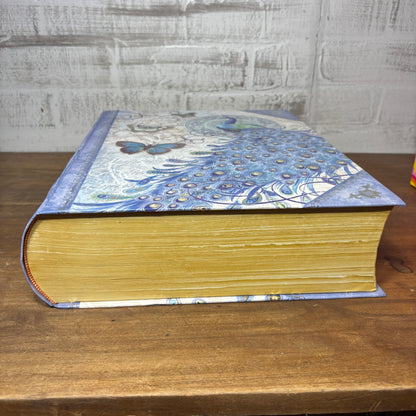 Peacock Decorative Book Storage Box