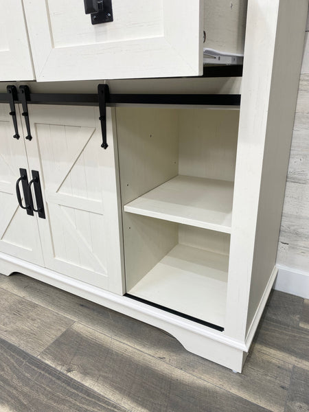 Farmhouse White Hutch