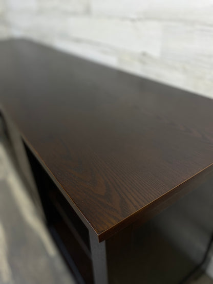 Dark Wood Tv Stand #2