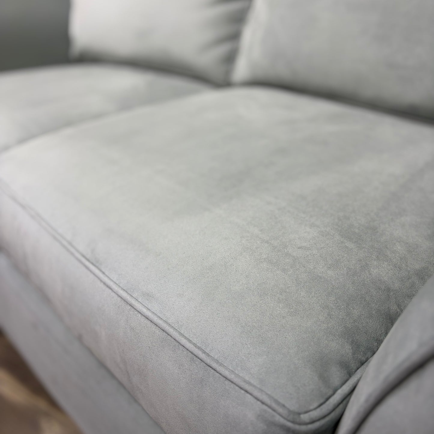 Bauhaus Blue Loveseat Sofa Couch