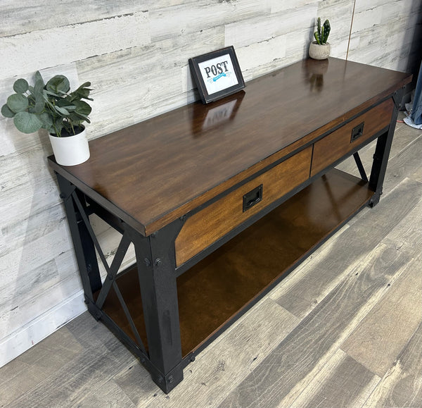 Industrial Rustic Tv Stand Credenza