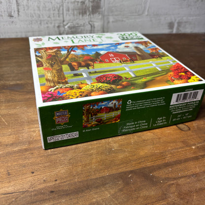 Memory Lane Horses By The Barn 300 Piece Puzzle