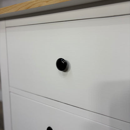 White Refinished Nightstand