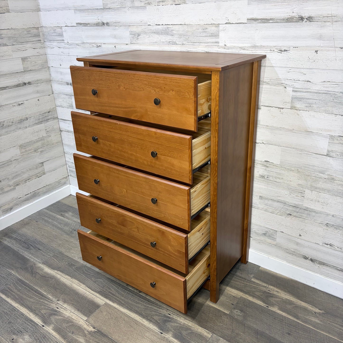 5 Drawer Tall Dresser