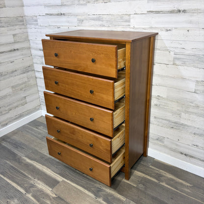 5 Drawer Tall Dresser