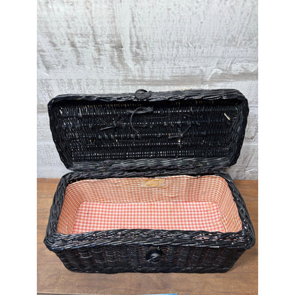 Black Wicker “It’s All In The Bag” Wicker Purse