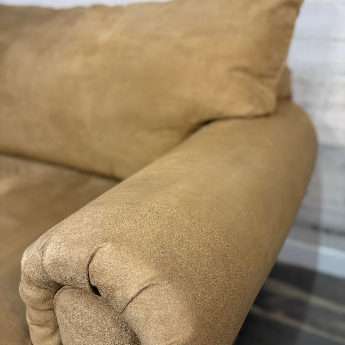 Flexsteel Preston chair and a half with ottoman