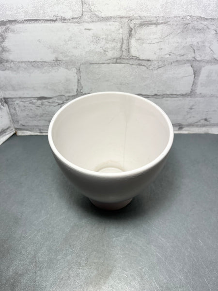 Ceramic White Bowl/ Vase