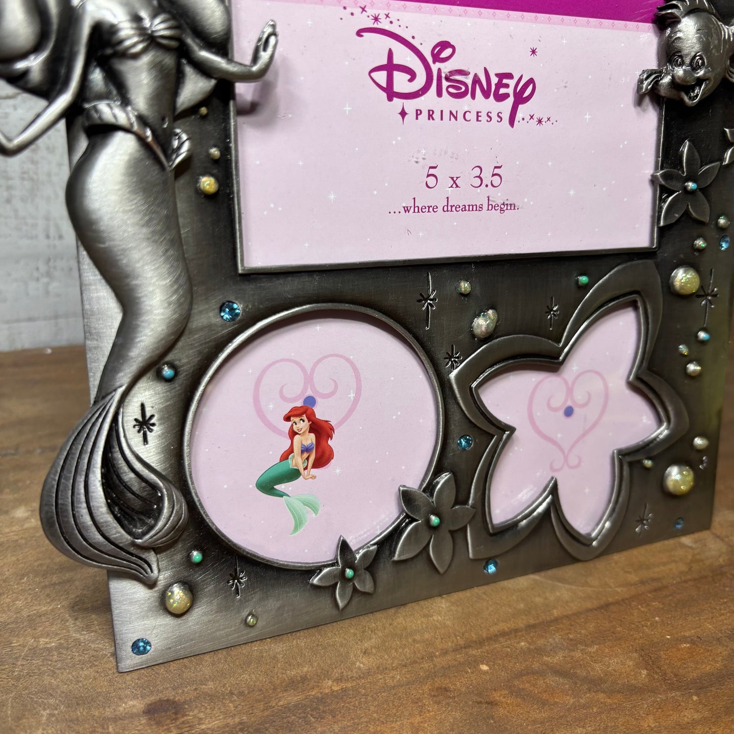 Disney Princess Ariel Picture Fetco Metal Frame