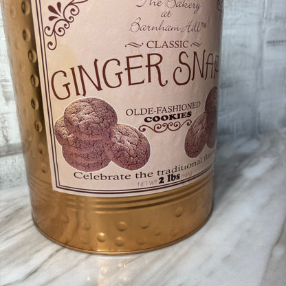 The Bakery At Barnham Hill Classic Ginger Snap Copper Tin
