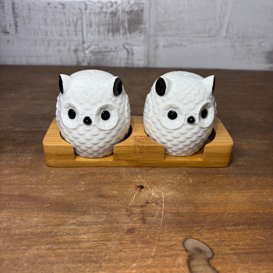 Owl Salt & Pepper Shakers