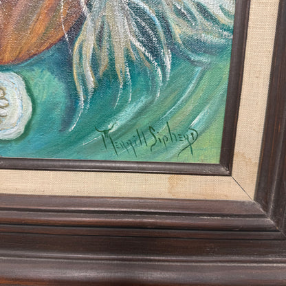 Original Native American Oil Painting