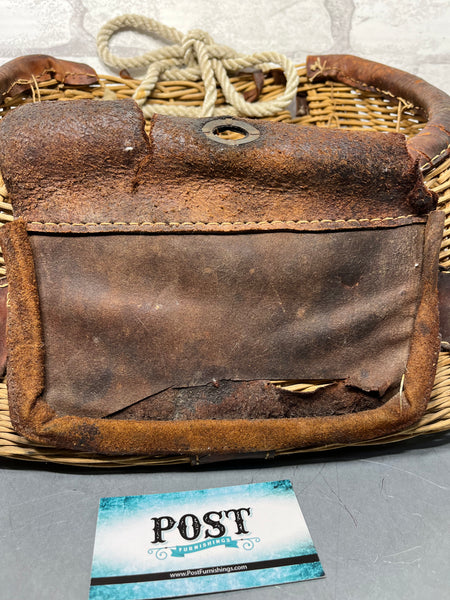 Vintage Fishing Decorative Basket