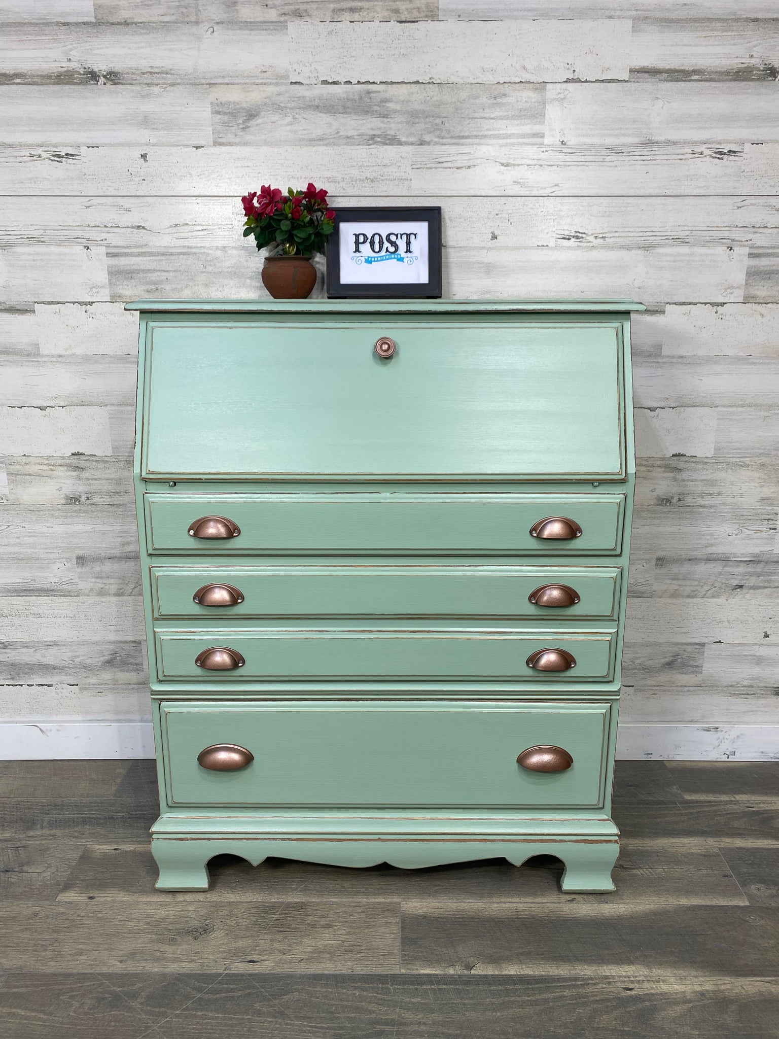 Refinished Secretary Desk