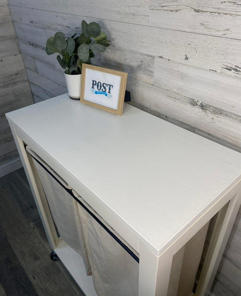 Pottery Barn Laundry Cart
