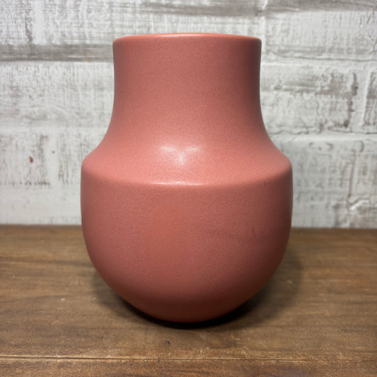 Matte Pink Ceramic Vase