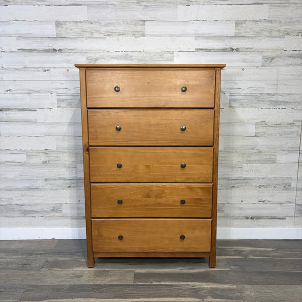 5 Drawer Tall Dresser