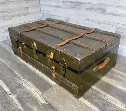 Vintage Travel Steamer Trunk
