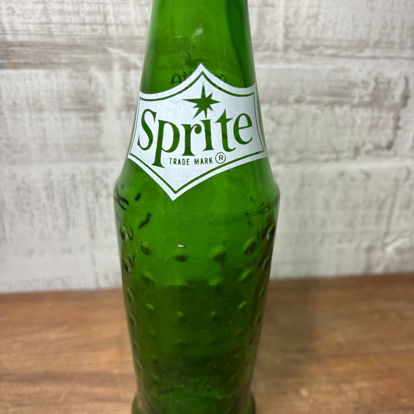Vintage Sprite Glass Bottle