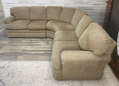 3pc Sherrill Sectional Sofa Couch
