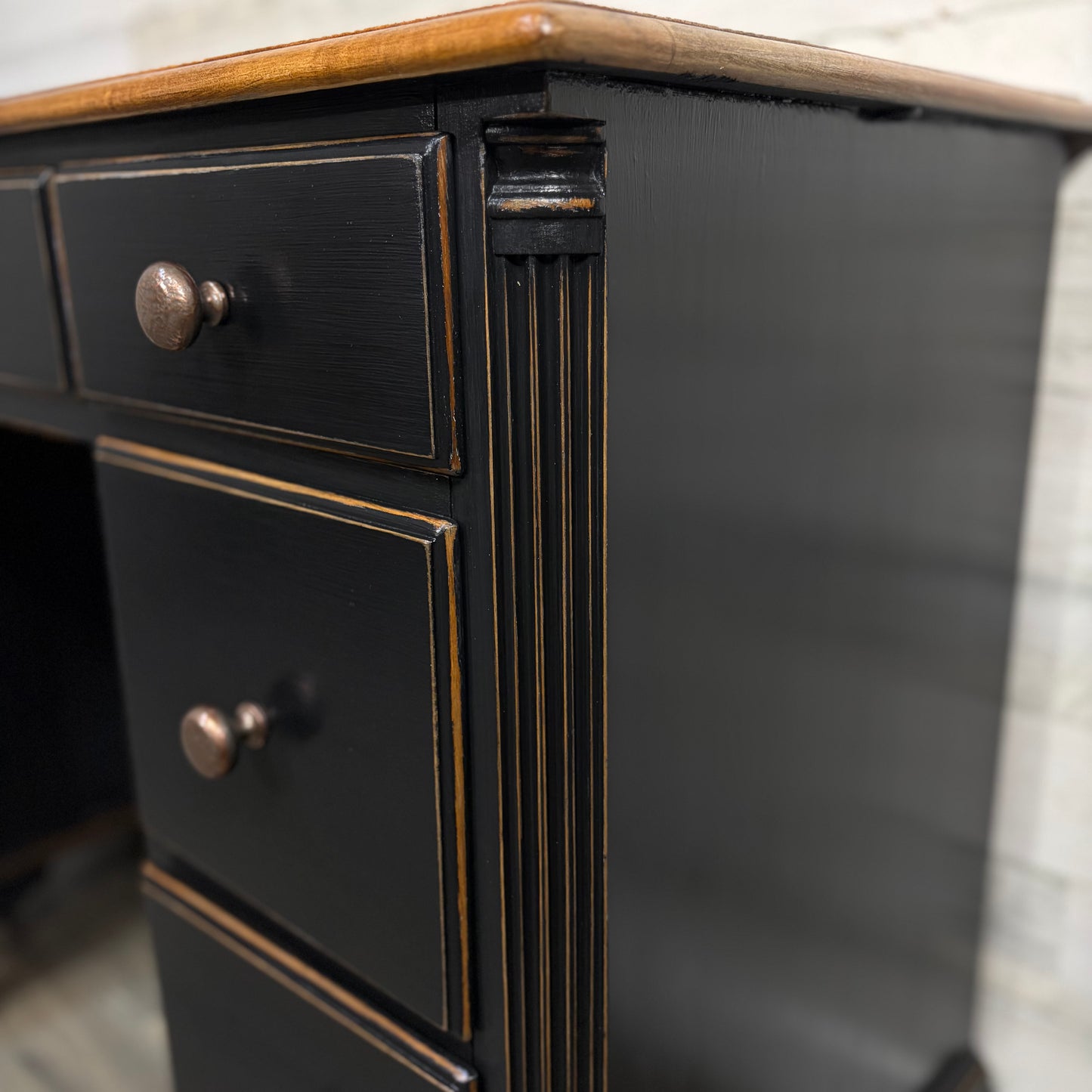 Black Vintage Desk