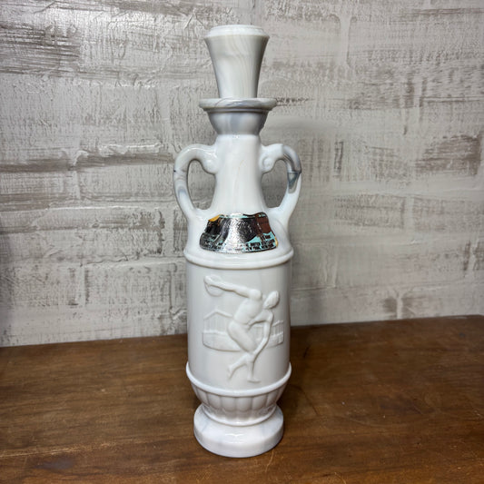 Vintage Marble Glass Jim Bean Decanter
