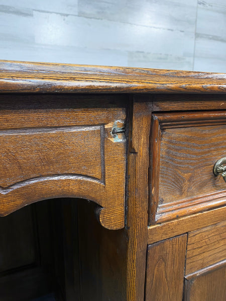 Antique Solid Wood Writing Desk