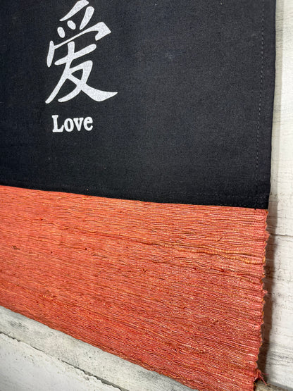 Inspirational “Love” Symbol Scroll