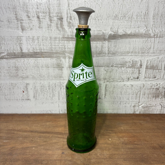 Vintage Sprite Glass Bottle