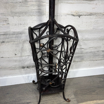 Cast Iron Metal Coat And Umbrella Rack
