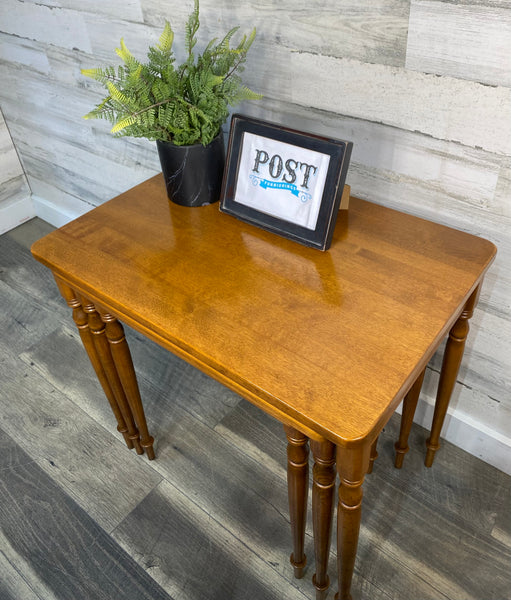 Ethan Allen Nesting Tables Set Of 3