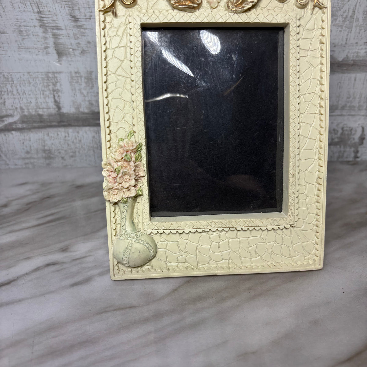 Vintage Special Moments Floral Picture Frame
