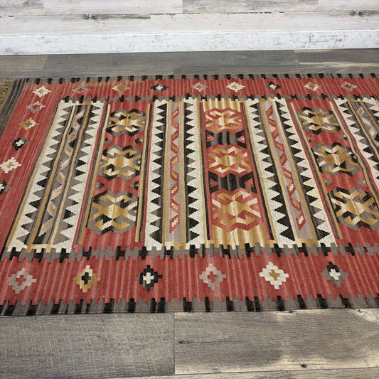 Vintage Turkish Kilim Wool Rug