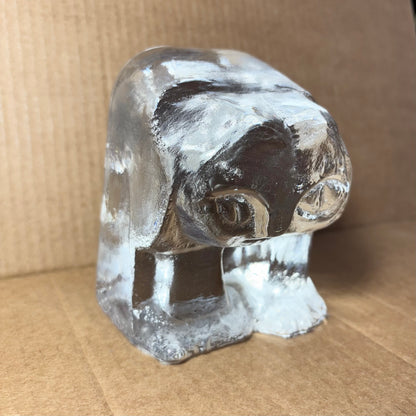 Eric Horgan Glass Cat Bookend/ Paperweight