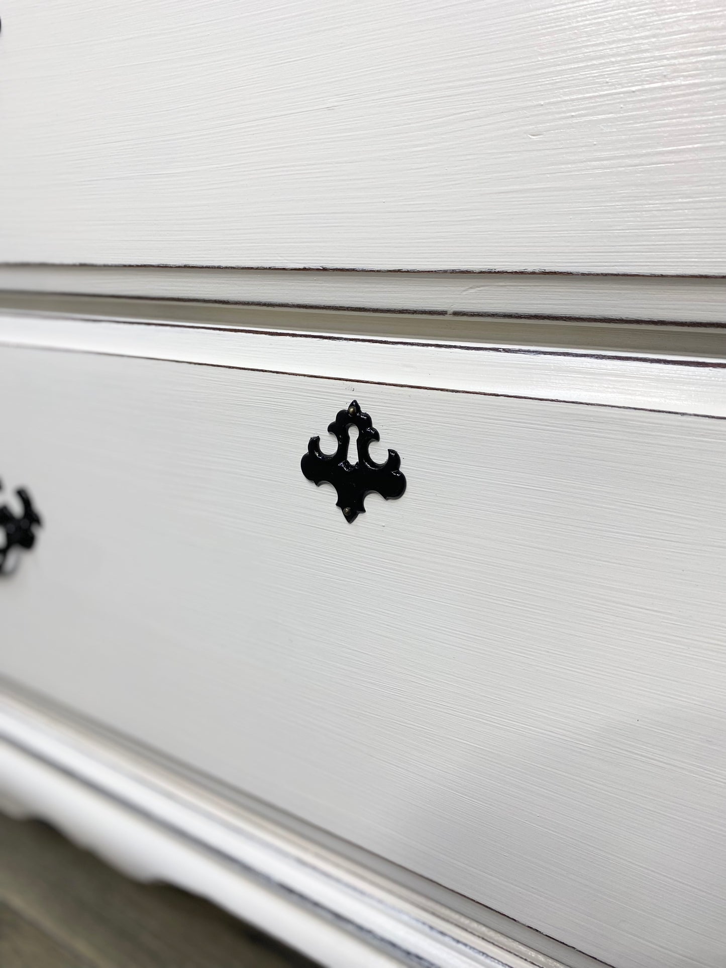 Tall White Farmhouse Dresser