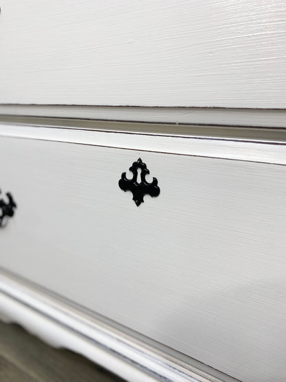 Tall White Farmhouse Dresser