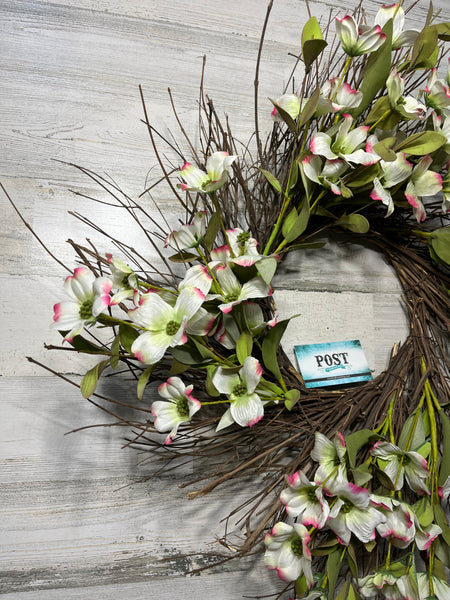 Flowering Dogwood Spring Wreath