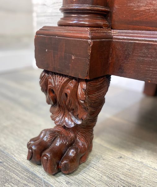 Antique Empire Mahogany Dresser Chest