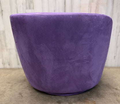Vintage Lounge Vladimir Kagan's Nautilus Design Chair - Purple