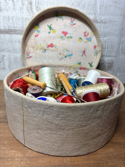 Mid Century Sewing Thread Spools Lot