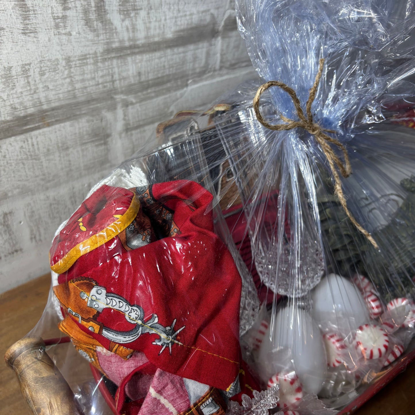 Farmhouse Theme Gift Basket