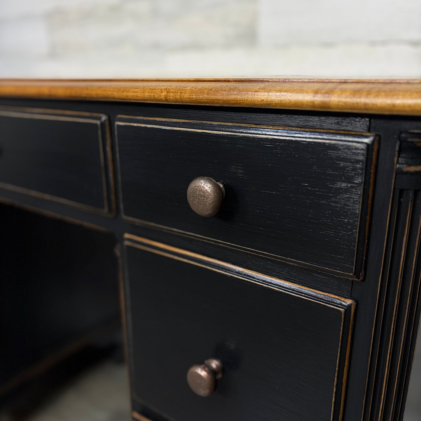 Black Vintage Desk
