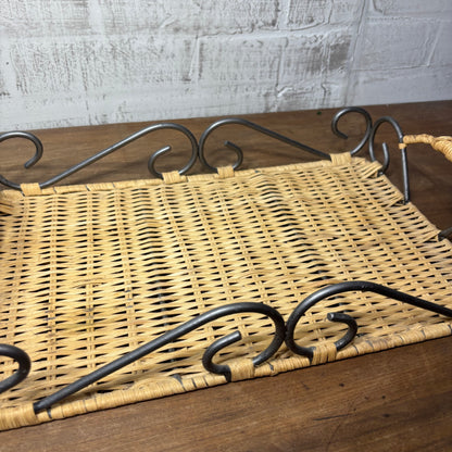 Woven Rattan Tray