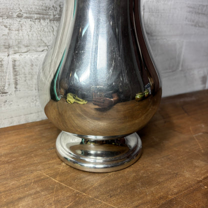 Vintage Touchmark Silverplated Pewter Baluster Vase