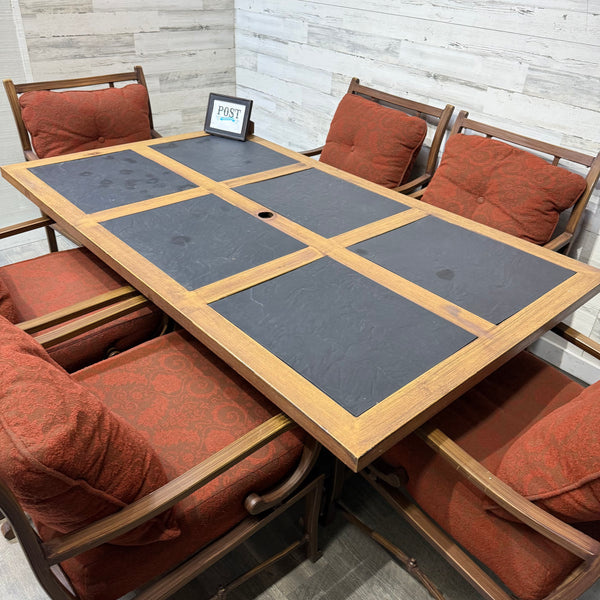 Hampton Bay 7pc Outdoor Table & Chairs