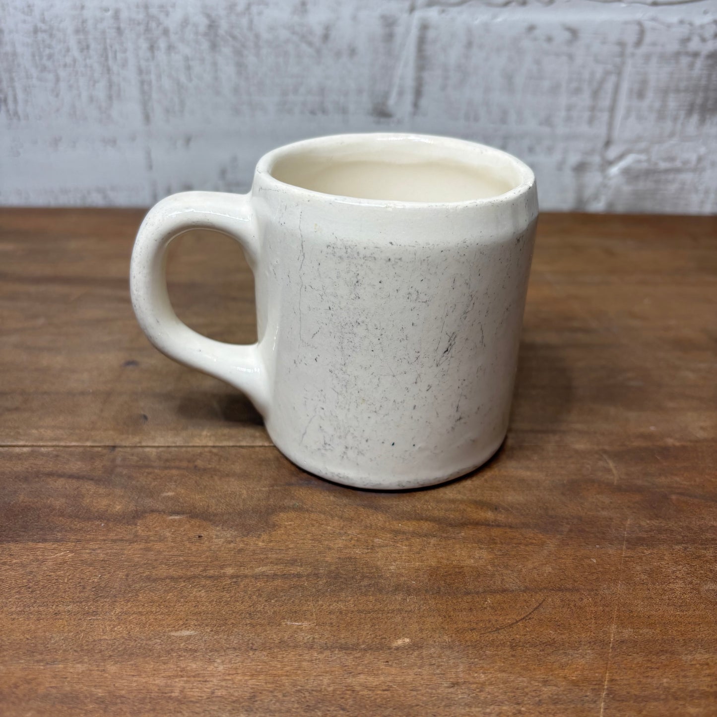 Mid Century Ceramic Blue Bird Handmade Mug